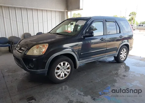 2006 Honda Cr-V Se из США, поврежденный, VIN JHLRD78906C050558